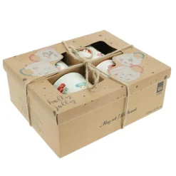 Lot de 4 Mugs de Noël Noël douceur Multicolore