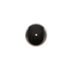 Lot de 2 naissances tringle rideau bois (D28 mm) Nils Noir mat