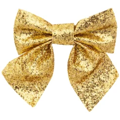 Lot de 2 nœuds (H16 cm) Brillant Or