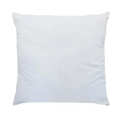 Lot de 2 oreillers carrés moelleux (60 x 60 cm) Lavables à 95 ° Blanc