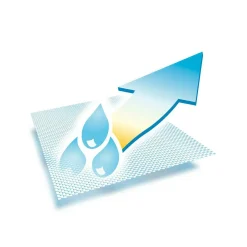 Lot de 2 oreillers carrés moelleux (60 x 60 cm) Respirants Blanc