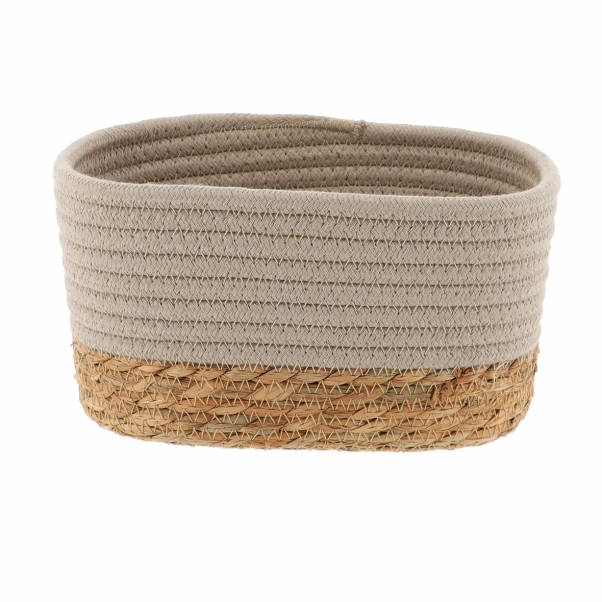 Lot de 3 paniers de rangement (H13 cm) Timeless Taupe