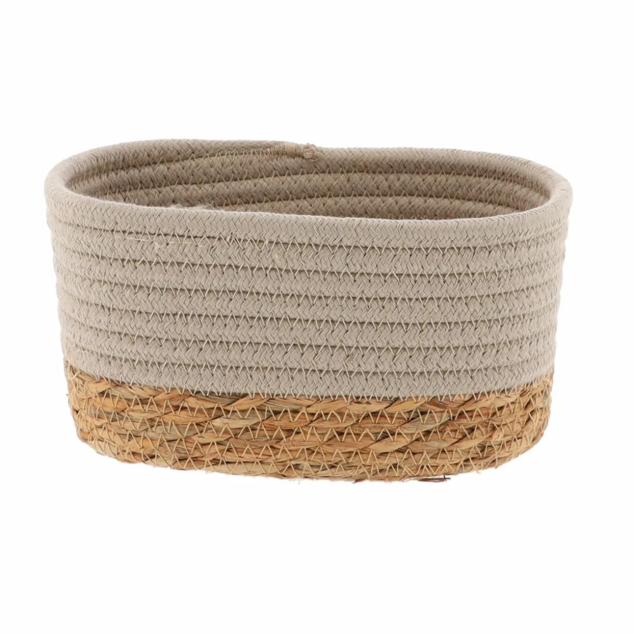 Lot de 3 paniers de rangement (H13 cm) Timeless Taupe