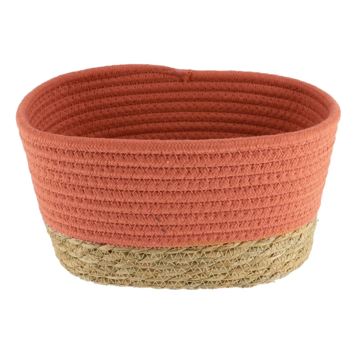 Lot de 3 paniers de rangement (H13 cm) Timeless Terracotta