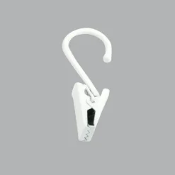 Lot de 8 pinces blanc