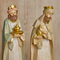 Lot de 8 santons (Hauteur 9 cm) de Gioia