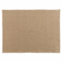 Lot de 2 sets de table jute (33 x 45 cm) Leny Beige
