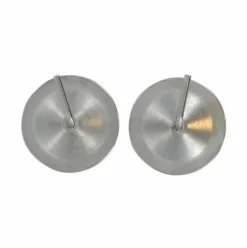 Lot de 2 supports adhésifs métal Chrome