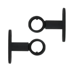 Lot de 2 supports tringles (L50 / D20 mm) Jim Noir mat