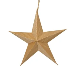 Lot de 4 suspensions en papier (D15 cm) Astre de Papier Naturel