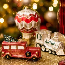 Lot de 3 suspensions (H7 cm) Véhicules Multicolore