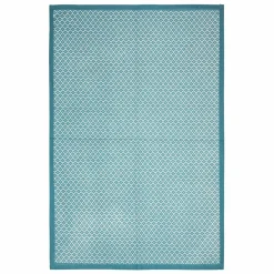 Lot de 3 torchons Geom Bleu canard