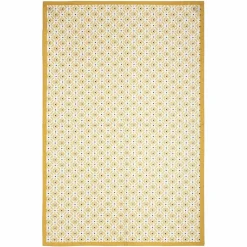 Lot de 3 torchons Geom Jaune ocre