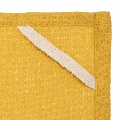 Lot de 3 torchons Geom Jaune ocre