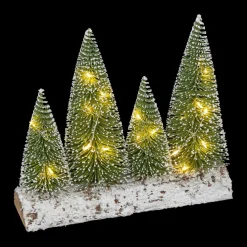 Lot de sapins lumineux Limia pour aménager un village