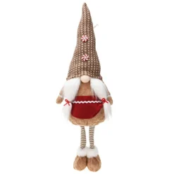 Lutin de Noël debout (H64 cm) Miss Caramélio Beige