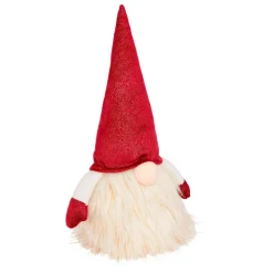 Lutin lumineux à piles (H40 cm) Rémi et bonnet Rouge