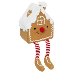 Maison de Noël (H43 cm) Pain d'épice et jambes souples