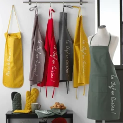 Manique Cuistot Gris anthracite