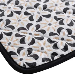 Manique en coton (19 x 19 cm) Solaris Noire