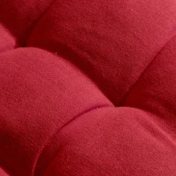 Matelas de sol coton (120 x 60 cm) Pixel Rouge