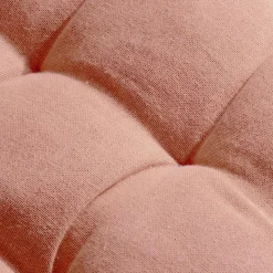 Matelas de sol coton (120 x 60 cm) Pixel Rose pêche