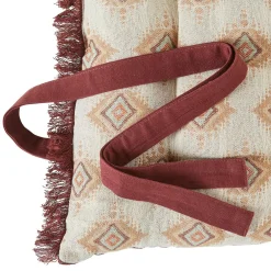 Matelas de sol coton (60 x 120 cm) Ikat Beige