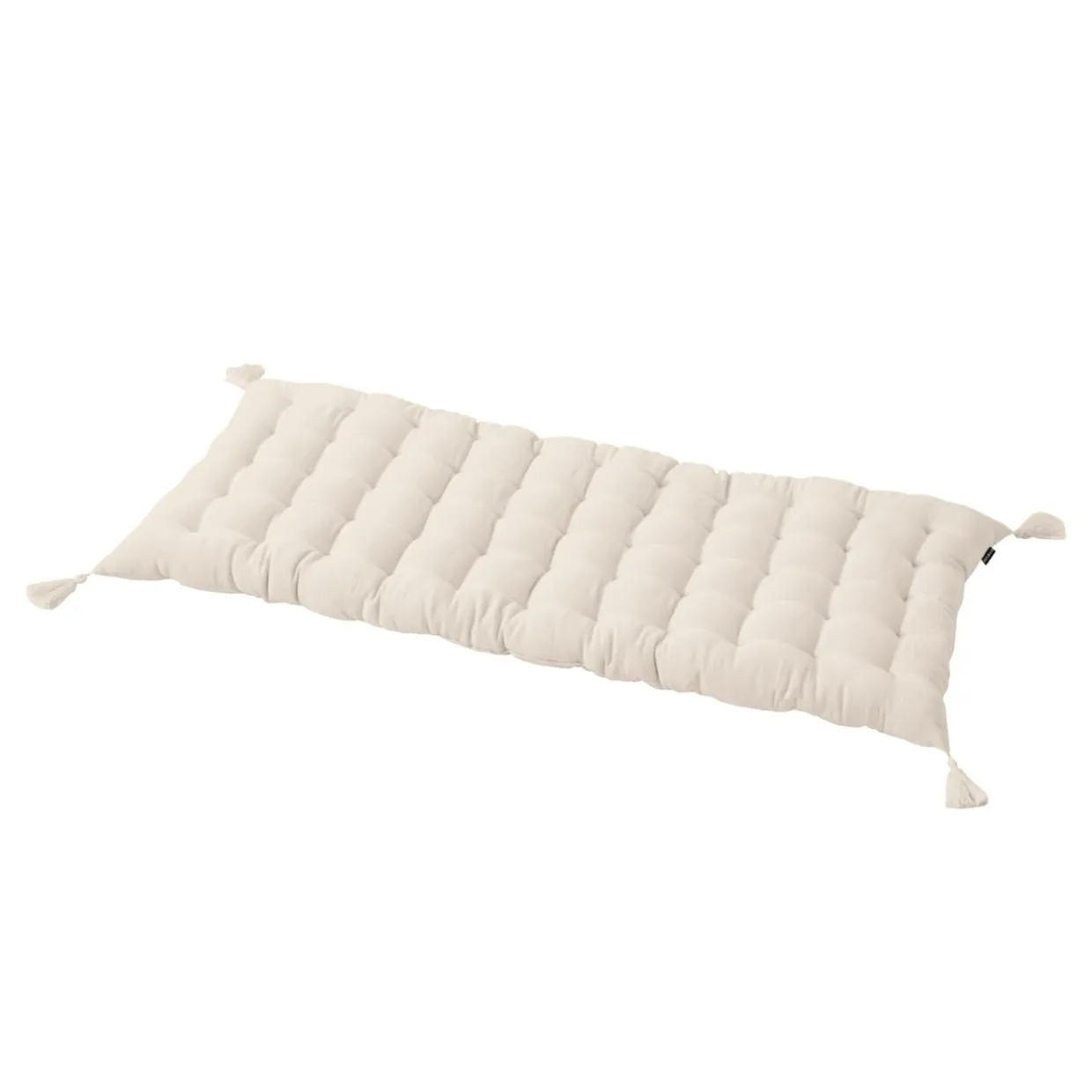 Matelas de sol gaze de coton (60 x 120 cm) Gaïa Beige pampa