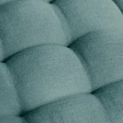 Matelas de sol gaze de coton (60 x 120 cm) Gaïa Bleu canard