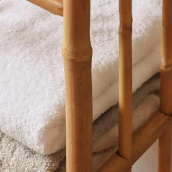 Meuble de rangement en bambou 4 étagères (30 x H115 cm) Hanoï