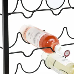 Meuble range-bouteilles industriel 20 emplacements (H74 cm) Victor Noir