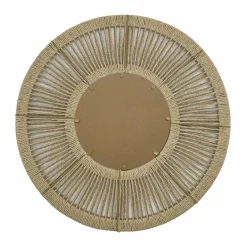 Miroir mural rond en corde (D60 cm) Suva Naturel