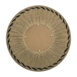 Miroir mural rond en corde (D65 cm) Tuvalu Naturel