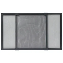 Moustiquaire fenêtre à cadre extensible (50/90 x 40 cm) Moustyk Gris