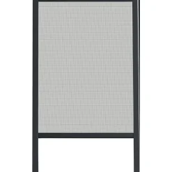 Moustiquaire fenêtre enroulable à châssis recoupable (130 x 160 cm) Moustyk Gris