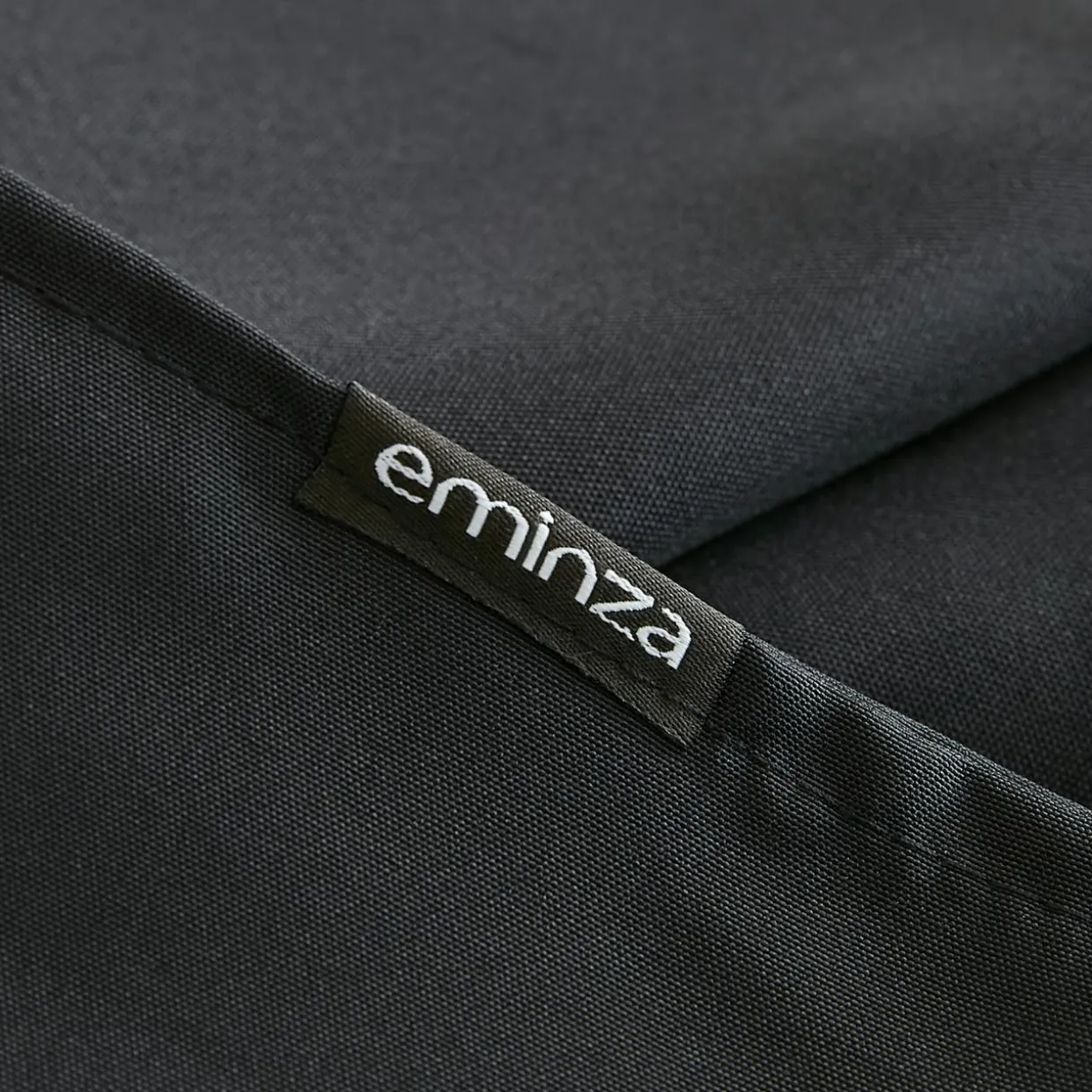 Nappe carrée anti tache (100 x 100 cm) Elise Noire