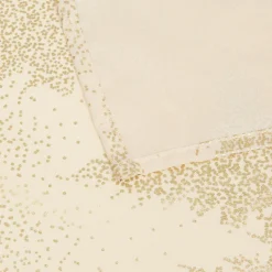 Nappe de Noël rectangulaire (140 x 240 cm) Forêt de Sapin Or