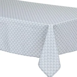 Nappe rectangulaire anti tache (150 x 300 cm) Livia Grise