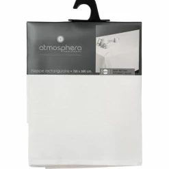 Nappe rectangulaire anti tache (150 x 300 cm) Lina Ivoire