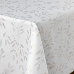 Nappe rectangulaire anti tache (150 x 240 cm) Lonigold Blanche