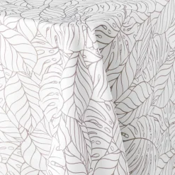 Nappe rectangulaire anti-taches (150 x 240 cm) Solea Blanche