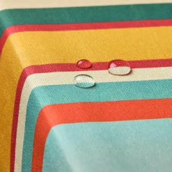 Nappe rectangulaire coton enduit (150 x 350 cm) Cervione Multicolore