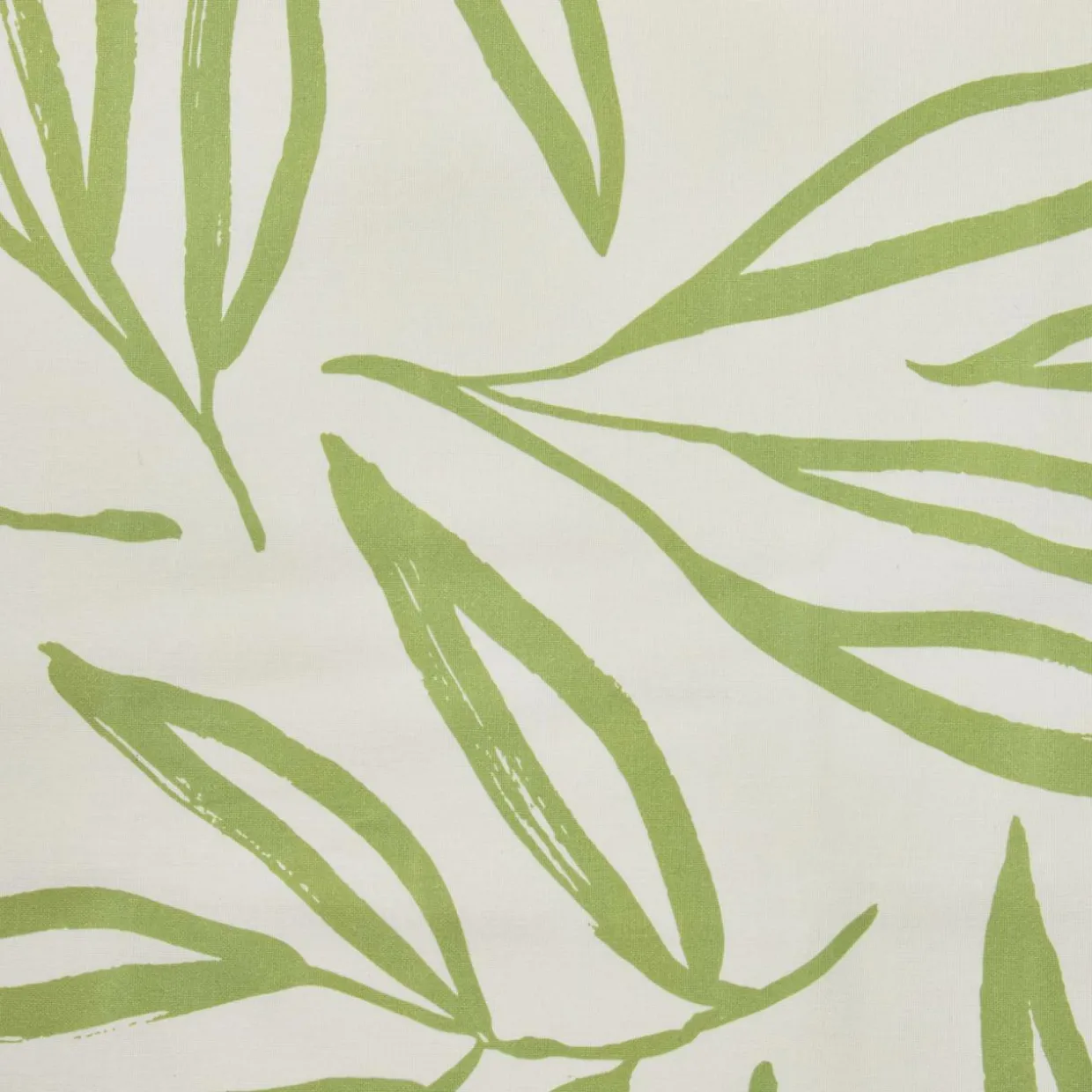 Nappe rectangulaire coton enduit (150 x 250 cm) Galice Vert eucalyptus