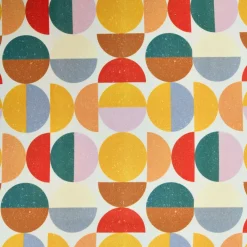 Nappe rectangulaire coton enduit (150 x 350 cm) Brooklyn Multicolore