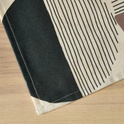 Nappe rectangulaire coton enduit (150 x 350 cm) Harlem Multicolore