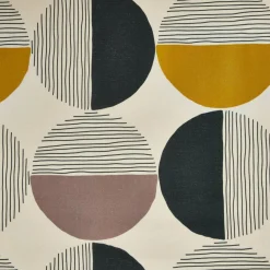 Nappe rectangulaire coton enduit (150 x 350 cm) Harlem Multicolore