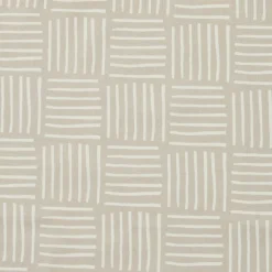 Nappe rectangulaire coton enduit (150 x 250 cm) Paolo Beige