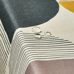 Nappe rectangulaire coton enduit (150 x 250 cm) Harlem Multicolore