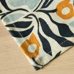 Nappe rectangulaire coton enduit (150 x 350 cm) Mafalda Multicolore