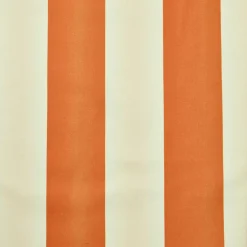 Nappe rectangulaire coton enduit (150 x 350 cm) Clementine Orange